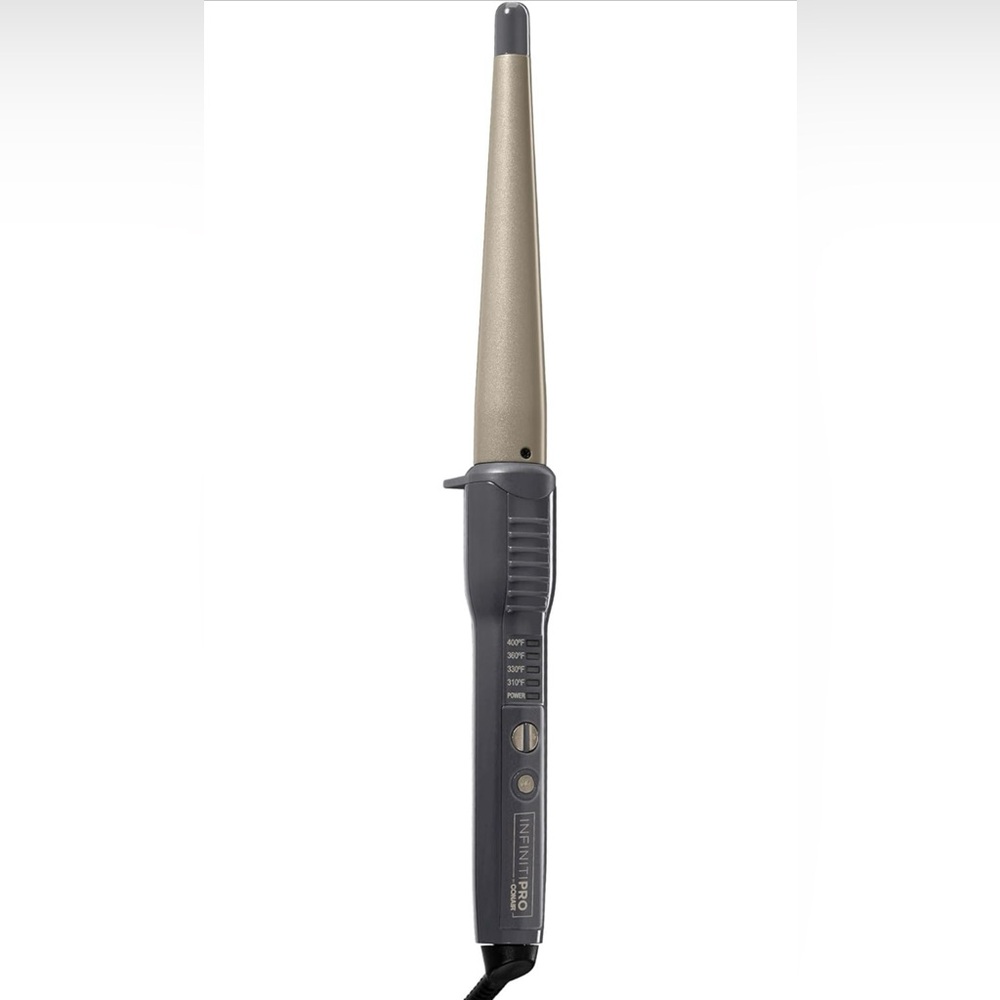 Gold and Black Curling Wand